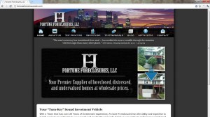 Fortune Foreclosures Project